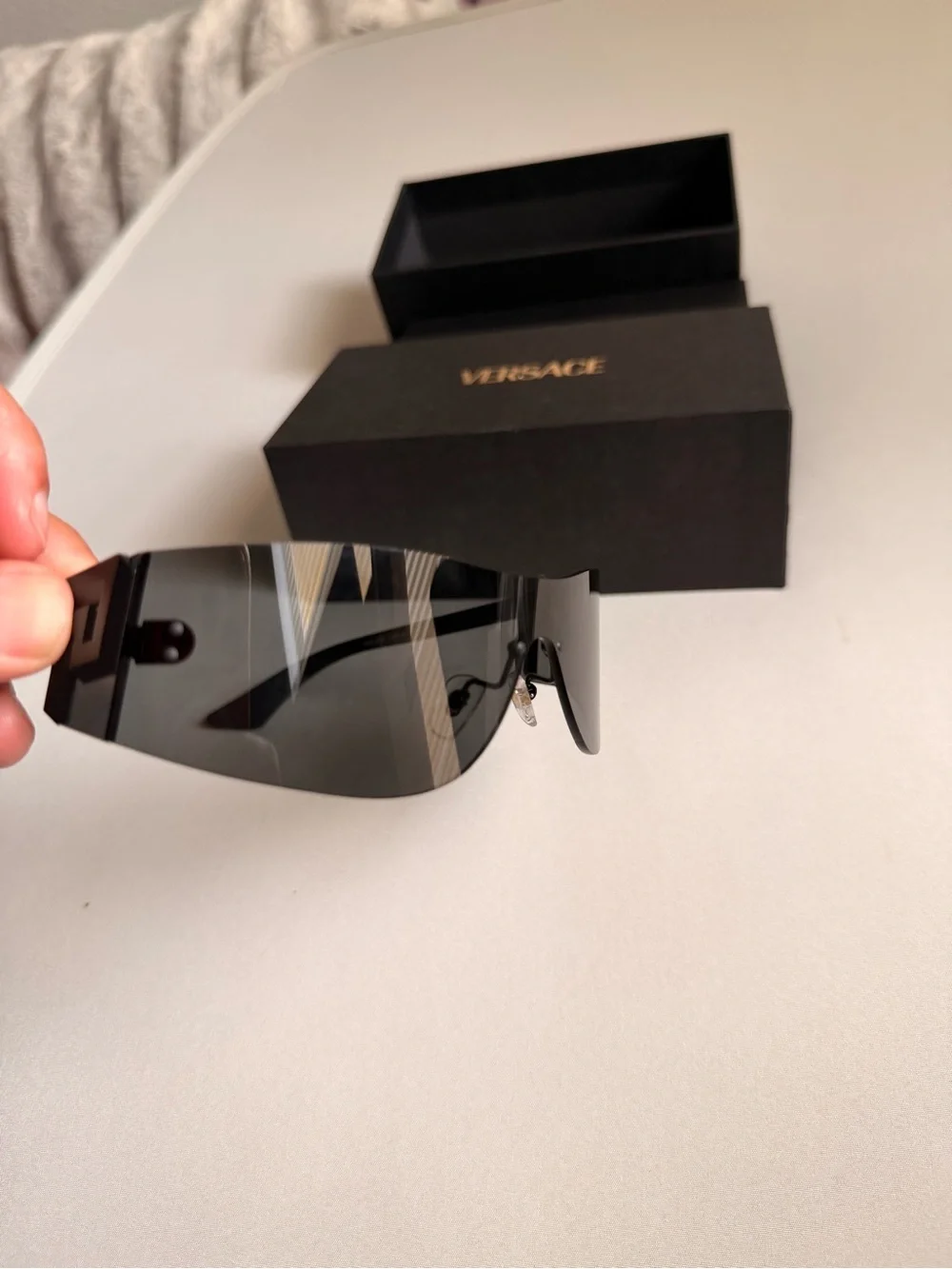 Versace Shield Sunglasses